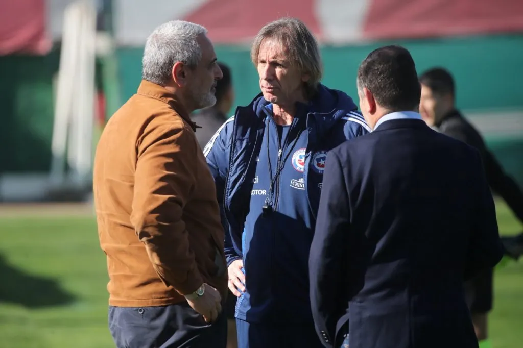 Pablo Milad ratifica a Ricardo Gareca como DT de la Selección Chilena (Photosport)