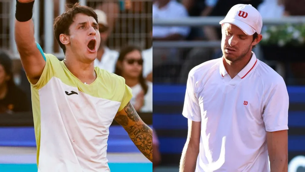 Camilo Ugo Carabelli elimina a Nicolás Jarry del Chile Open 2025 (Photosport).