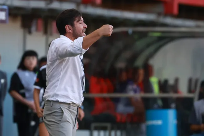 Pancho Arrué se fue muy rápido de Chillán. (Eduardo Fortes/Photosport).