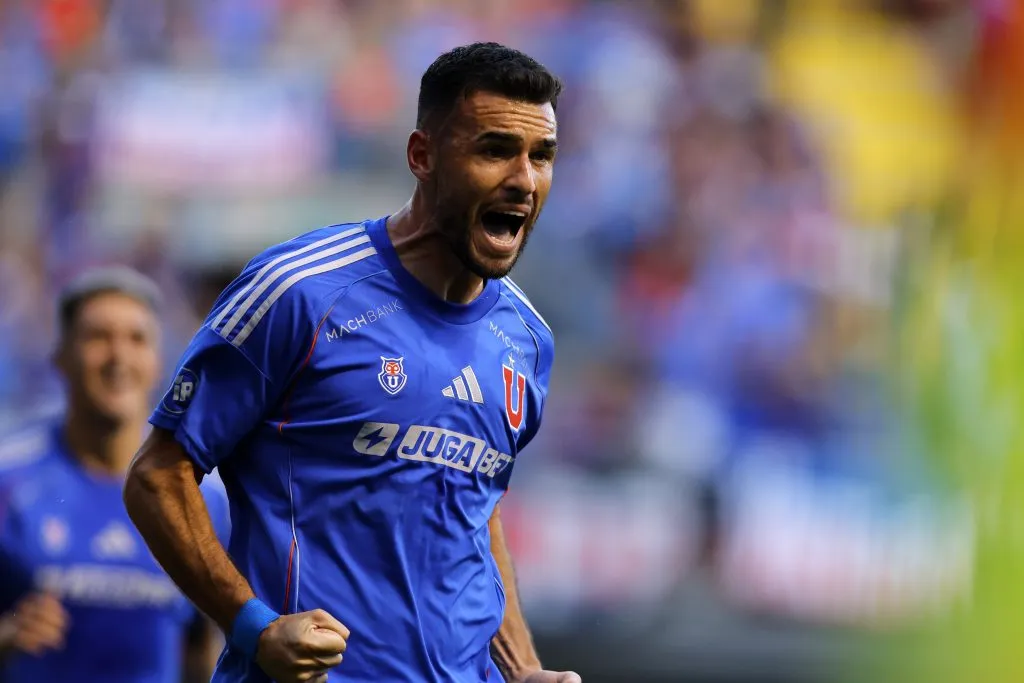 Formiliano marcó un gol por la Copa Chile 2025 y se sacó toda la rabia. Foto: Javier Torres/Photosport