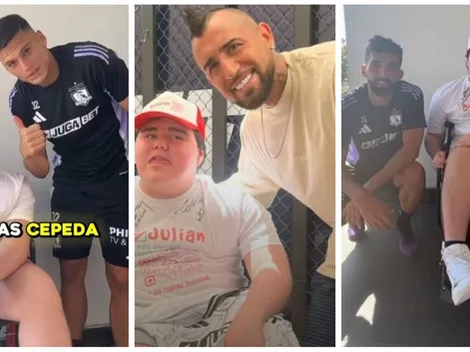 Colo Colo se une para apoyar a joven hincha