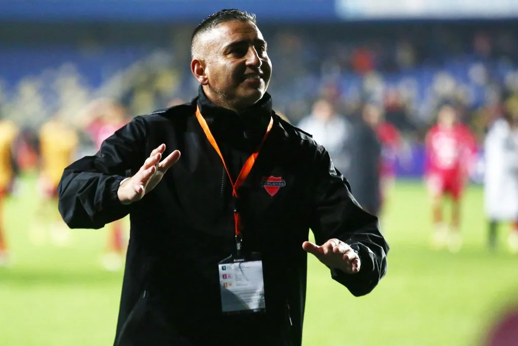 La figura de Jaime García sigue pensando y demasiado en Ñublense. | Foto: Photosport.