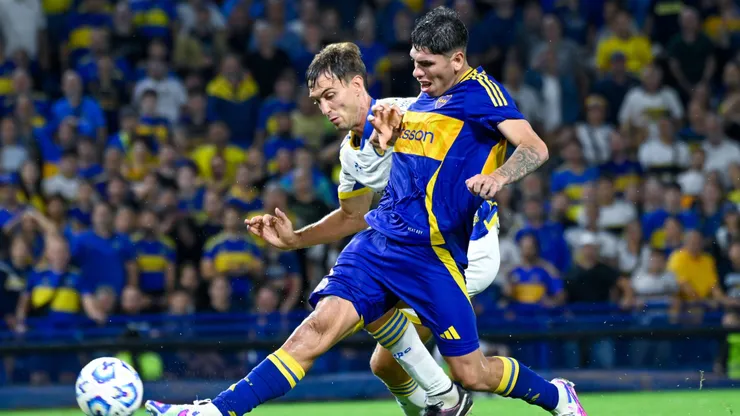 Palacios fue figura en el triunfo de Boca ante Central