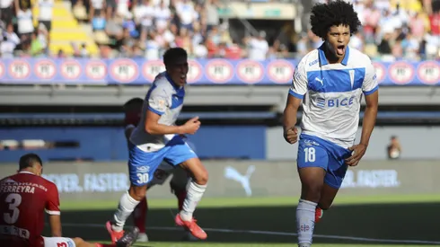 Eduard Bello marcó el único tanto del partido.