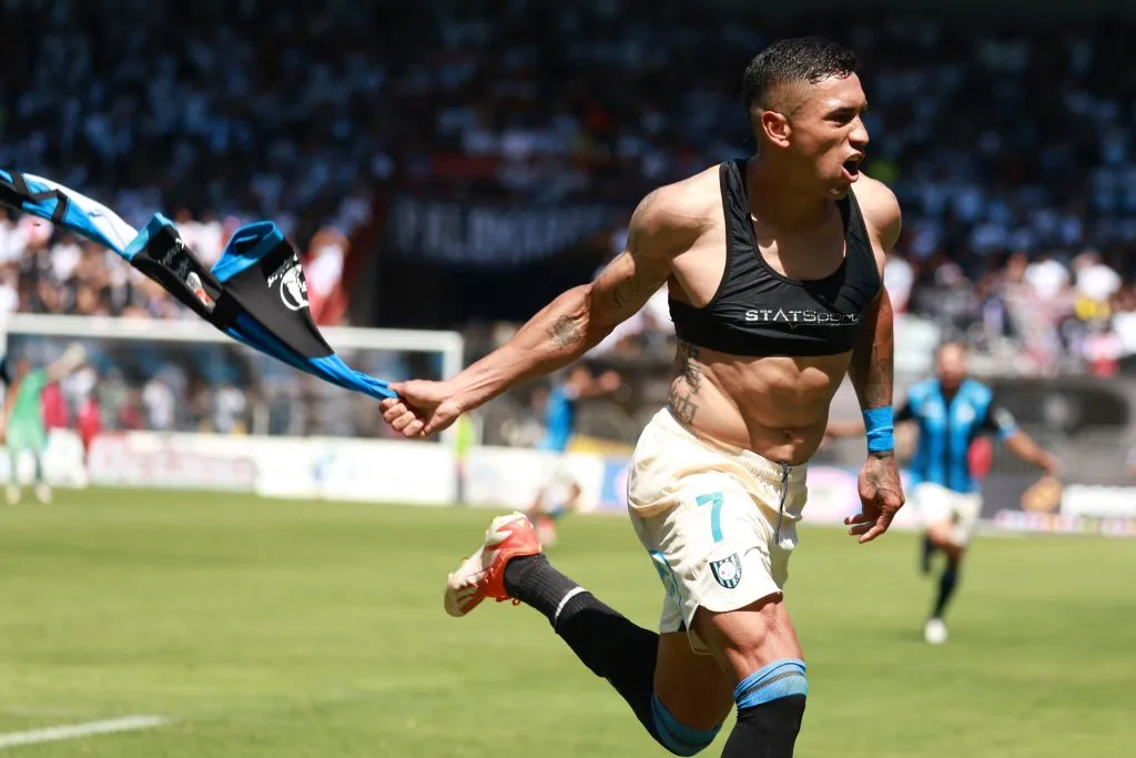 Mario Briceño le dio el 5° triunfo a Jaime García sobre Colo Colo. (Foto: Eduardo Fortes/Photosport)