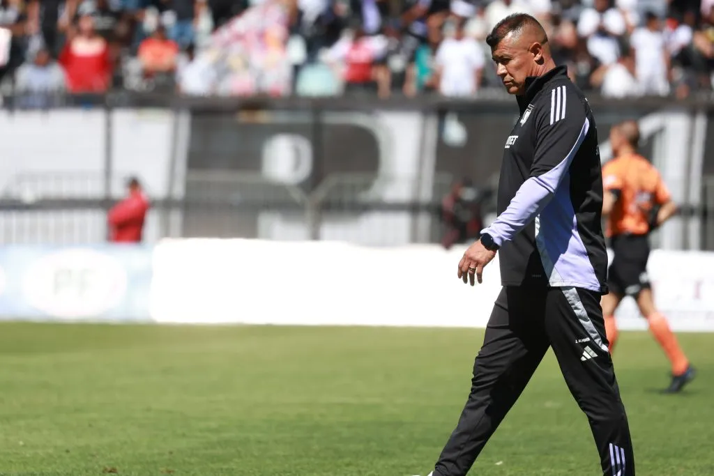 La molestia de Jorge Almirón en la derrota de Colo Colo | Photosport