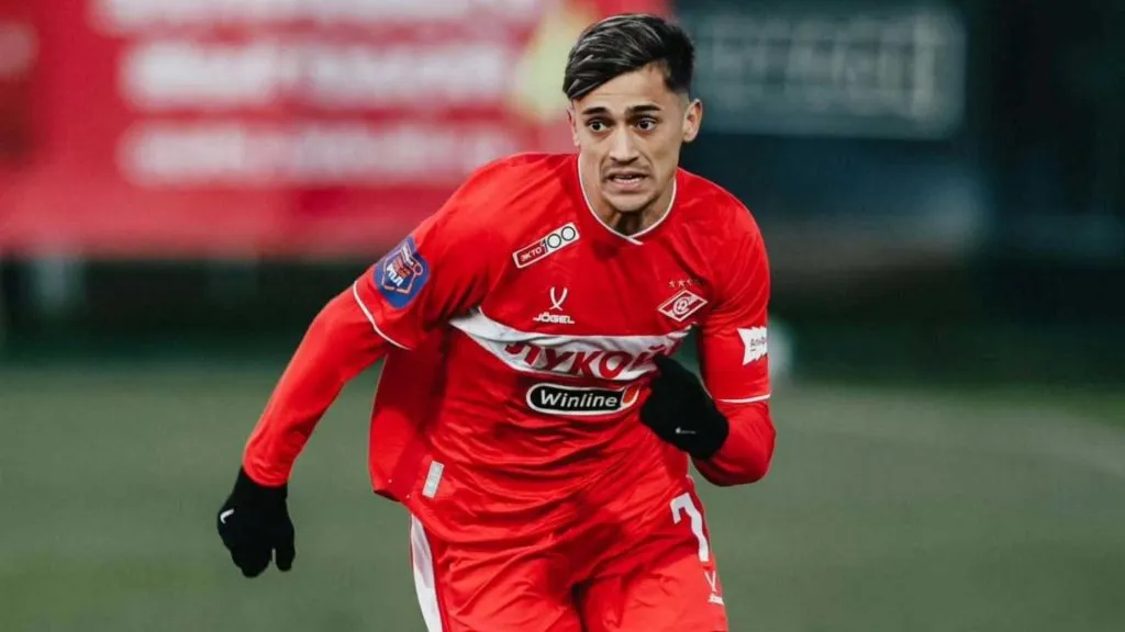 Pablo Solari en Spartak Moscú