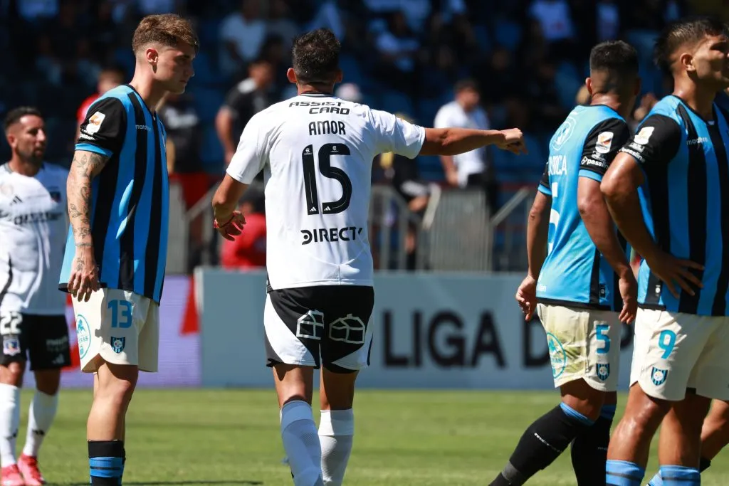 Emiliano Amor fue titular en Colo Colo ante Huachipato. (Eduardo Fortes/Photosport).