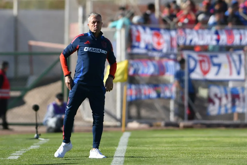 Gustavo Álvarez en El Cobre de El Salvador. (Foto: Alejandro Pizarro | Photosport).
