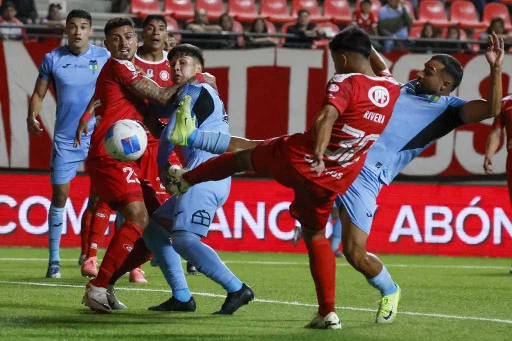 El gol de Bryan Rabello. (Andres Pina/Photosport).