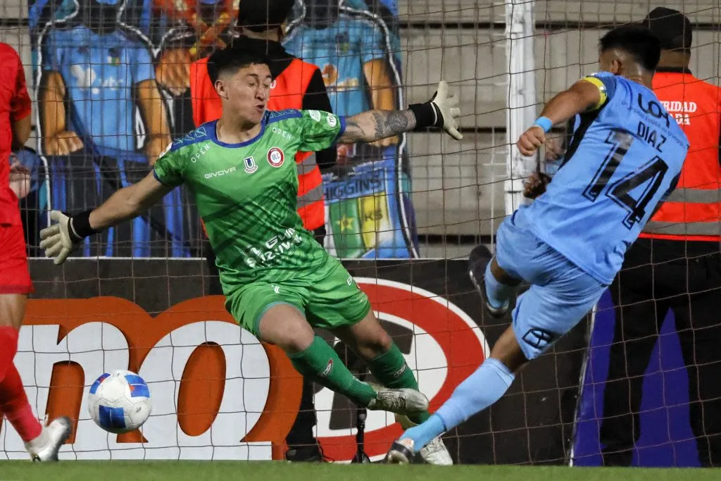 Juan Ignacio Díaz definió como centrodelantero. (Andres Pina/Photosport).