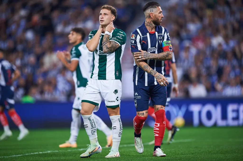 Bruno Barticciotto contra Sergio Ramos. Foto: Imago