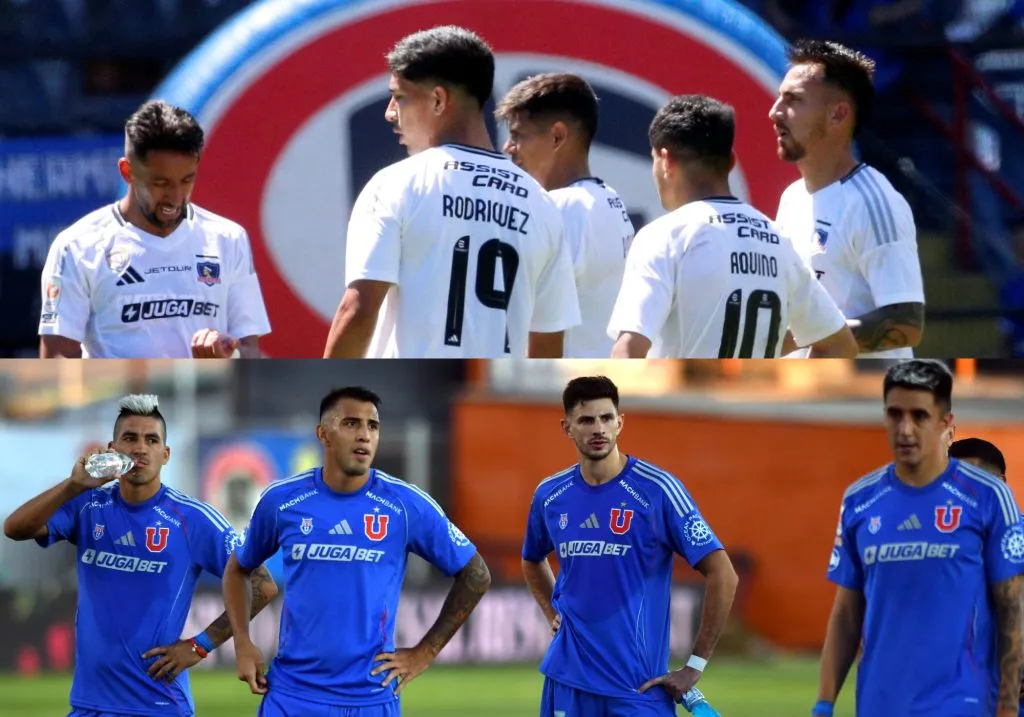 Colo Colo y Universidad de Chile tienen una buena oportunidad de levantarse en esta Liga de Primera 2025. | Foto: Photosport.