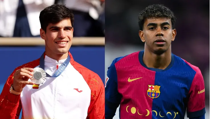 Carlos Alcaraz y Lamine Yamal