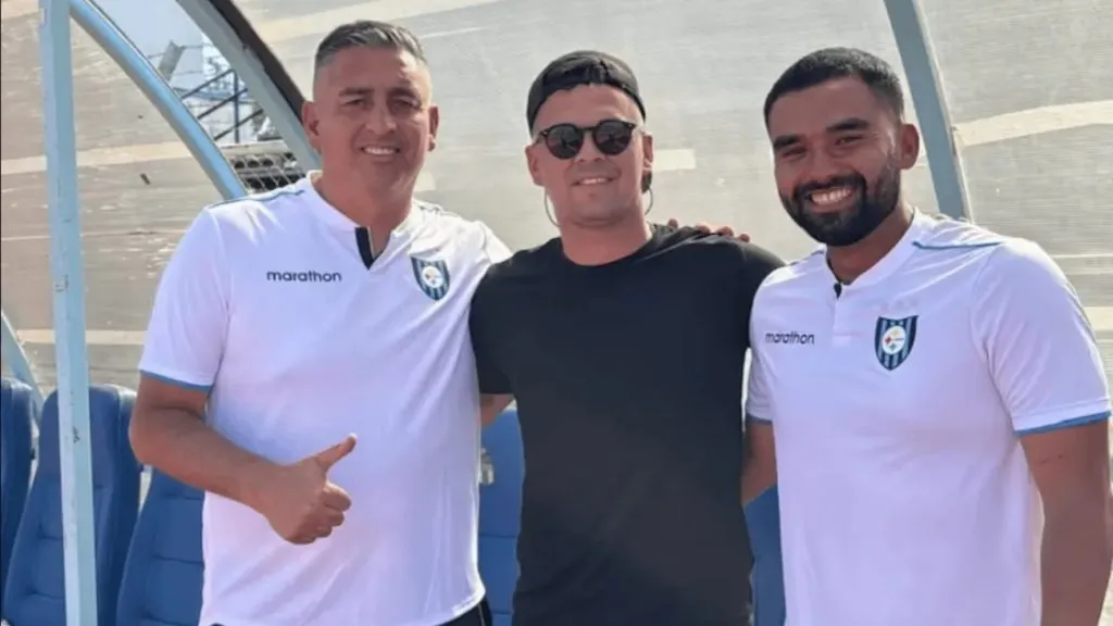 Nico Vargas junto a Jaime García