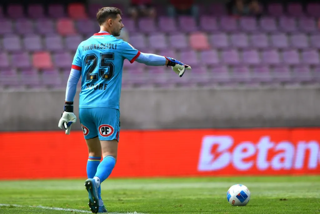 Franco Torgnascioli dejó varias frases llamativas. (Alejandro Pizarro Ubilla/Photosport).