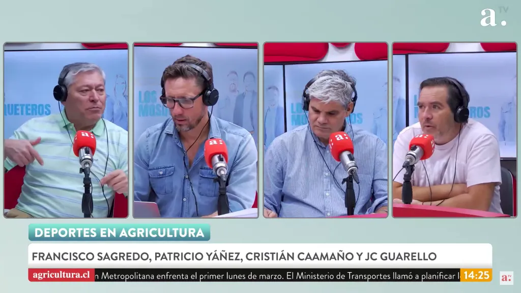 Pato Yáñez y Guarello no están de acuerdo por Colo Colo.