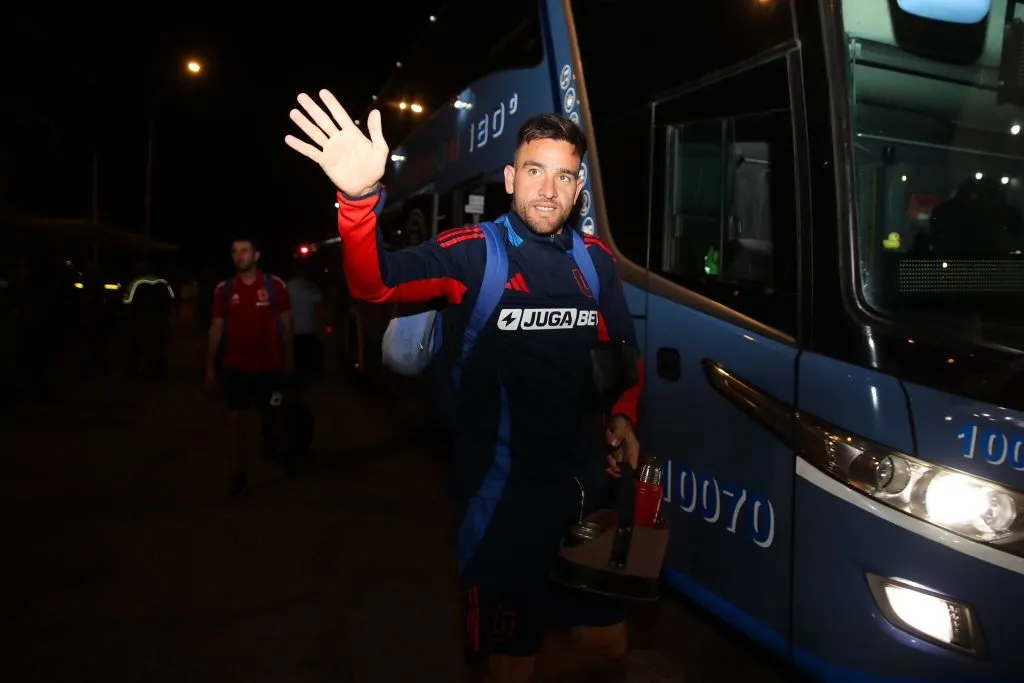 Matías Zaldivia era la gran sorpresa de la U en El Salvador. Foto: U de Chile.