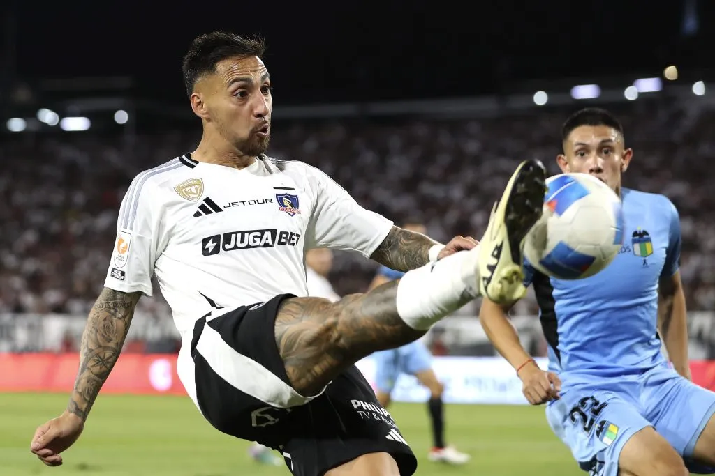 Correa no ha podido marcar en los últimos dos partidos de Colo Colo