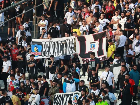 Hinchas de Colo Colo imitan a los de la U y apoyan a equipo extranjero