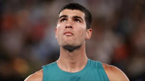 Carlos Alcaraz, enero de 2025.