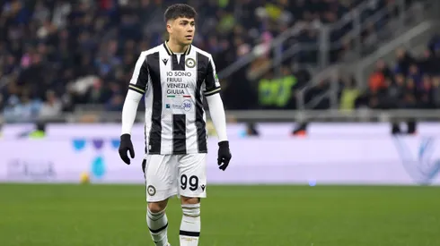 Damián Pizarro ha jugado muy poco en Udinese.