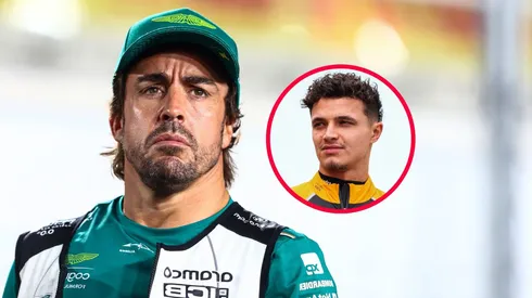 Fernando Alonso y Lando Norris