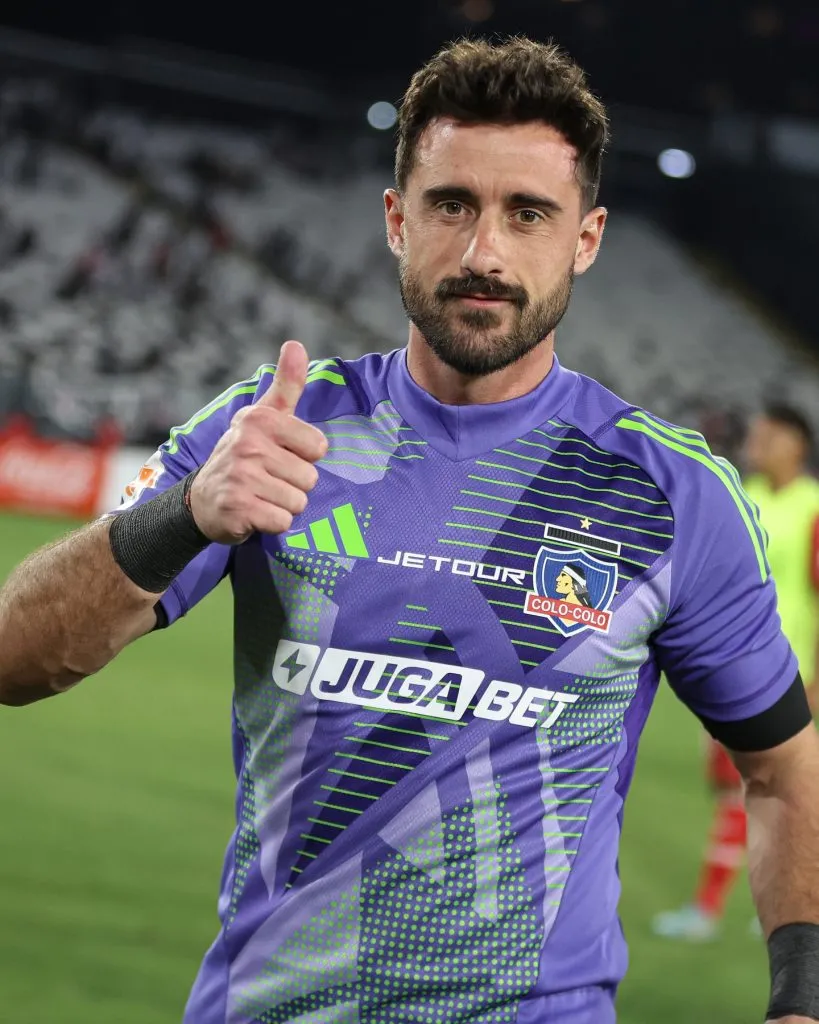 Fernando de Paul toma fuerza para tomar el lugar de Brayan Cortés en Colo Colo. Foto: Colo Colo.