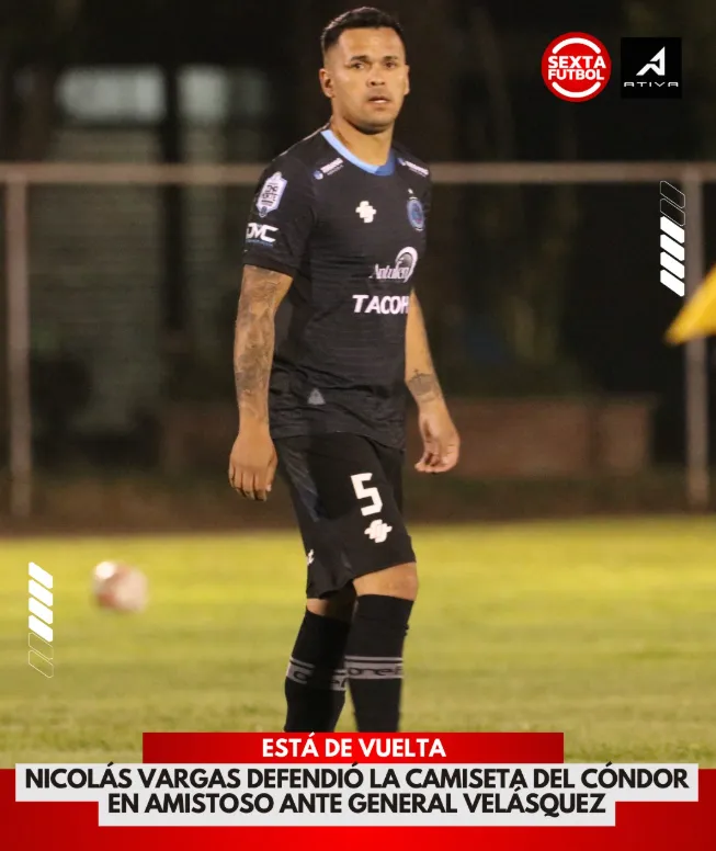 La foto de Nicolás Vargas que confirmó su evidente cambio físico. (Sexta Fútbol).