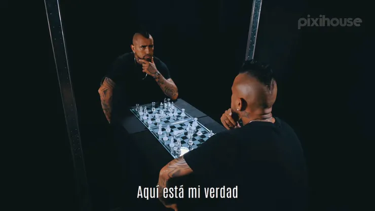 Arturo Vidal lanza el primer adelanto de su serie King, a estrenarse en 2026.
