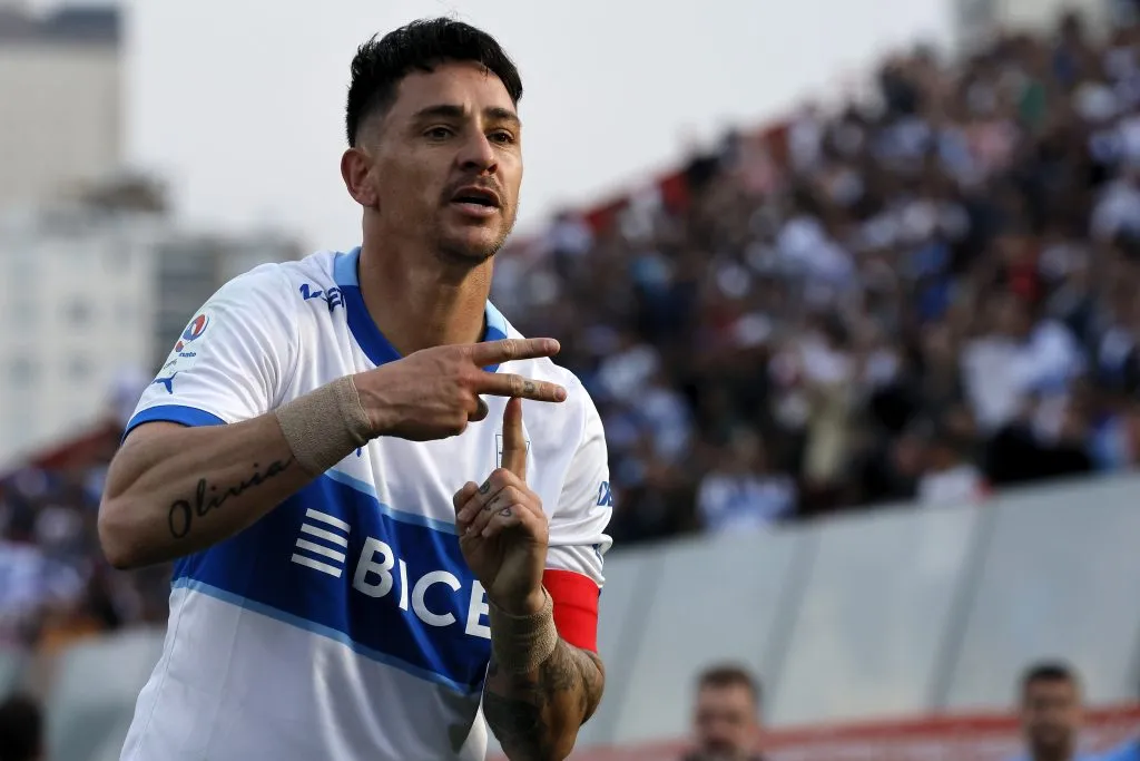 El Toro Zampedri será titular ante Palestino por la Copa Sudamericana. (Andres Pina/Photosport).
