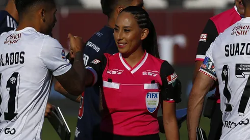 Cindy Nahuelcoy volverá a dirigir en un partido esta semana en el estadio Bicentenario de La Florida.