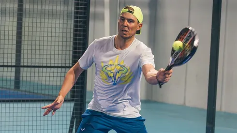 Nadal ahora se destaca en el pádel