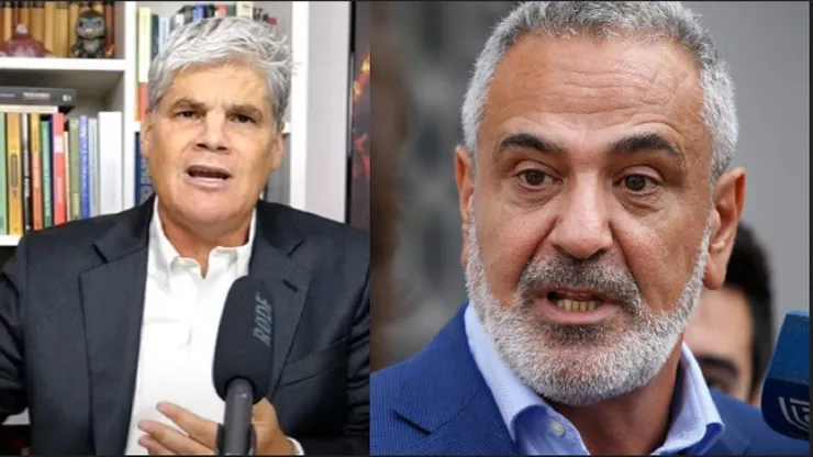 El comentarista deportivo se lanzó contra el presidente de la ANFP.