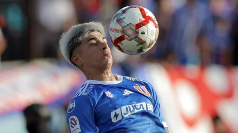 Maximiliano Guerrero se lesionó en la pretemporada de U de Chile.