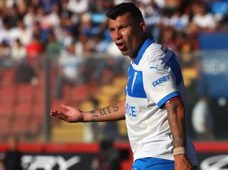 La cara de Medel tras la eliminación de la UC de Sudamericana