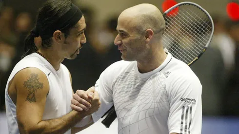 Agassi habló maravillas de Ríos a pesar de que el Chino lo acusó de doparse