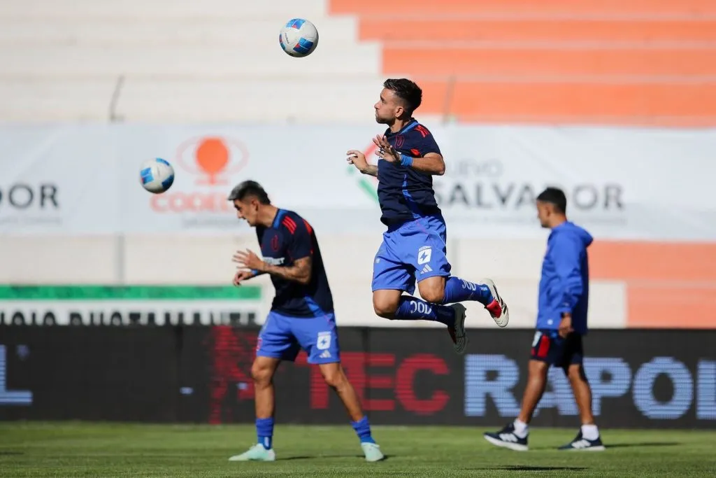 Matías Zaldivia sólo ha disputado un duelo oficial por la U en la temporada 2025 y fue en la Copa Chile. Foto: U de Chile