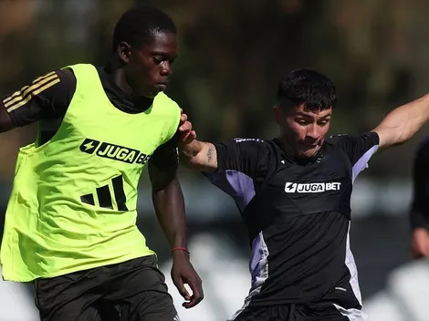 Los juveniles que entrenan con el primer equipo de Colo Colo