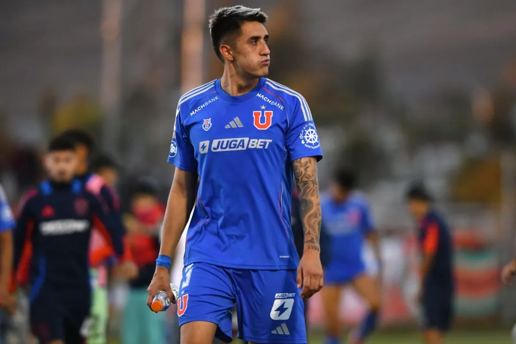 Ignacio Tapia reemplazo a Zaldivia ante Cobresal: ¿Se repetirá el plato en U de Chile? Foto: Alejandro Pizarro Ubilla/Photosport