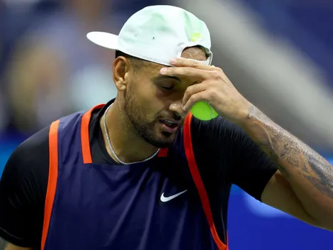 Alarmantes imágenes de Nick Kyrgios a horas del Indian Wells