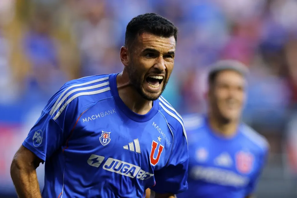 Fabricio Fomiliano marcó un gol por U de Chile. Foto: Javier Torres/Photosport