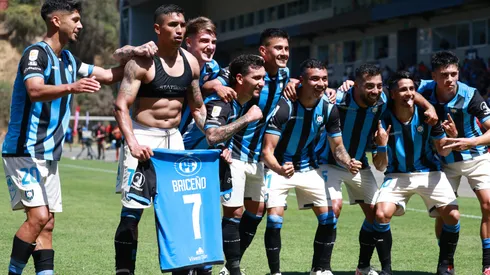 Mario Briceño anotó en tiempo añadido el gol de la victoria frente a Colo Colo.