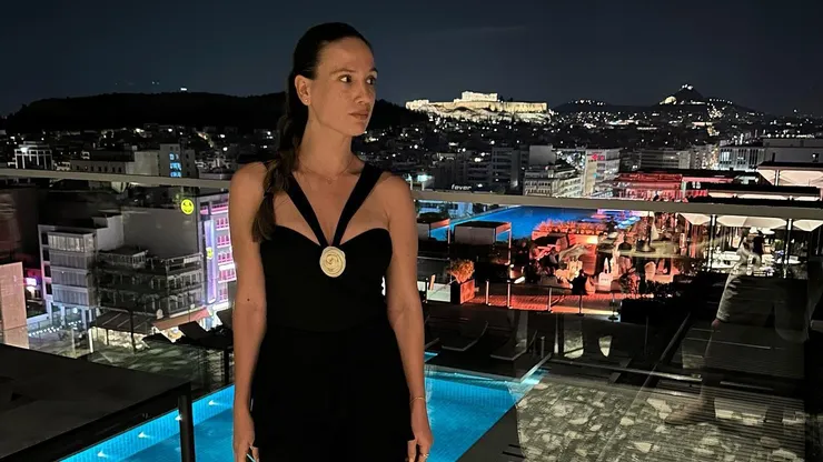 La novia croata del delantero que volvió a Chile.