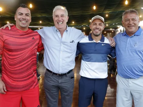 El torneo de golf que enfrentó a ídolos de Colo Colo y U de Chile