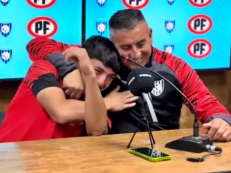 Jaime García se pone tierno con juvenil nervioso de Huachipato