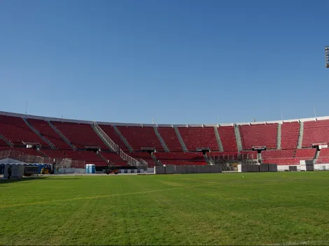 Milad preocupado por la cancha del Estadio Nacional