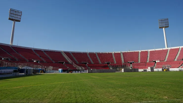 El Estadio Nacional luego de retirar el escenario de Shakira.