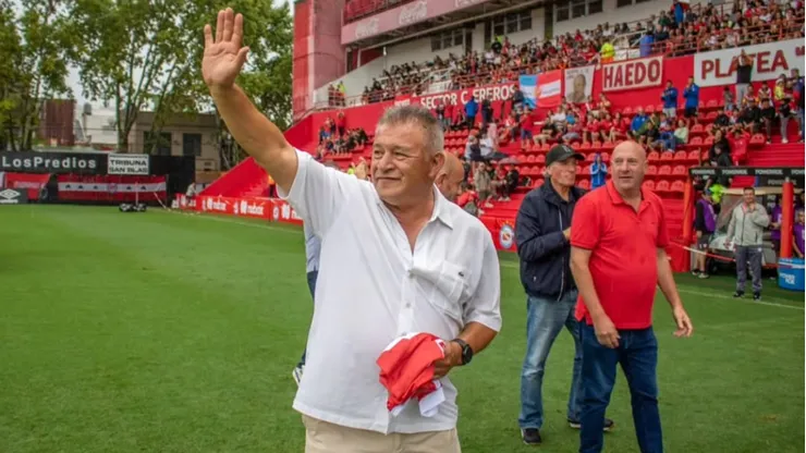 El Bichi explica sus labores en Argentinos Juniors.