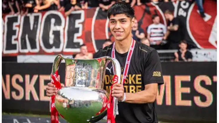 Darío Osorio es una de las grandes figuras del Midtjylland.